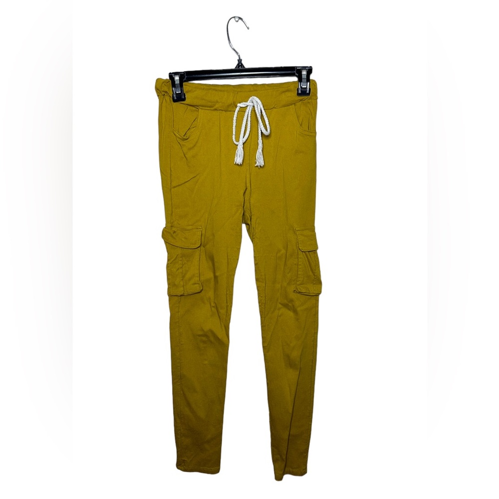 Yellow sweatpants